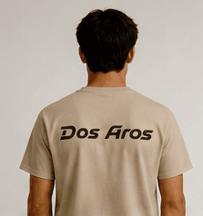 Camiseta Hombre Crema